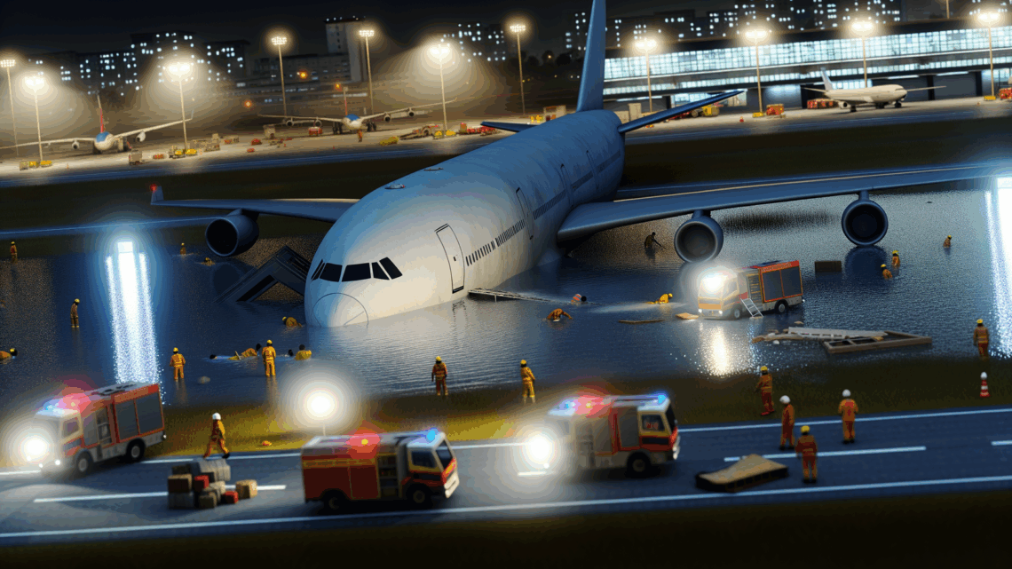 To døde efter transportfly gled af landingsbane i Hongkong