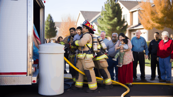 Femårig pige reddet fra tøjcontainer efter farlig leg
