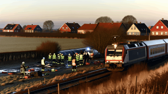 Person død efter tragisk togpåkørsel ved Sønderborg