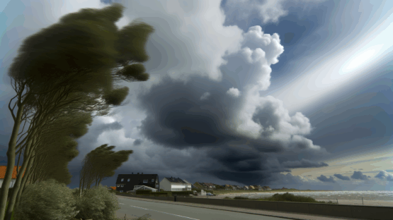 Voldsomt vejr på vej: stormen Benjamin rammer Danmark